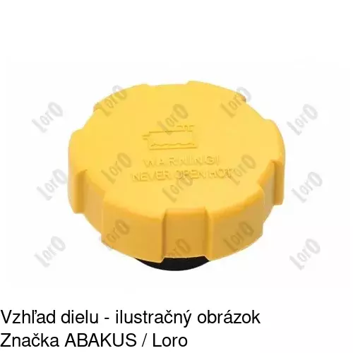 Zátka vody A2735 /POLCAR/ - obr. 4