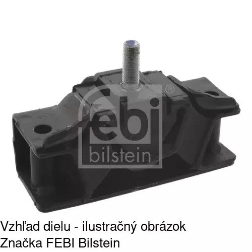 Silentblok motora POLCAR FI-EM024