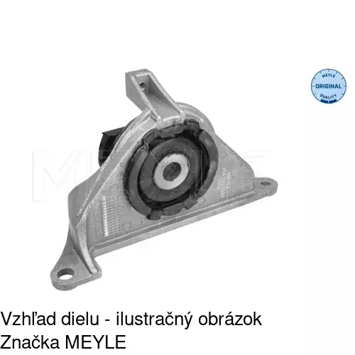 Silentblok motora FI-EM047 /POLCAR/ - obr. 2