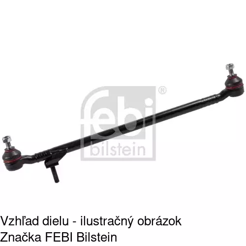 Tyč riadenia POLCAR M-140
