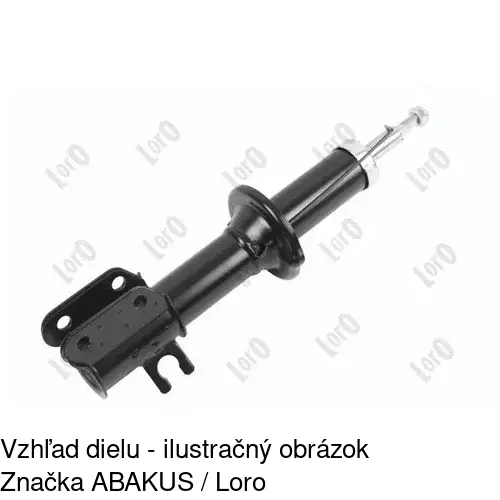 Plynový tlmič S010276G /POLCAR/ - obr. 2