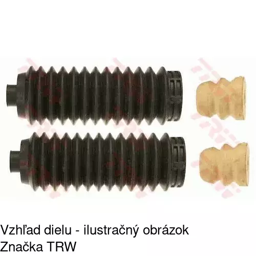 Komplet dorazy a manžety S030038 /POLCAR/ - obr. 1