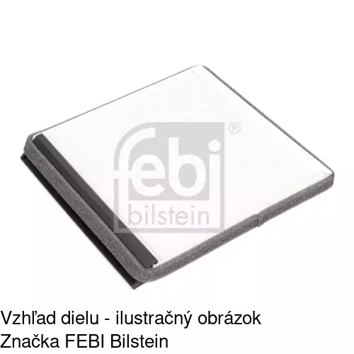 Kabínový filter s uhlíkom S11-1028 /POLCAR/ - obr. 1
