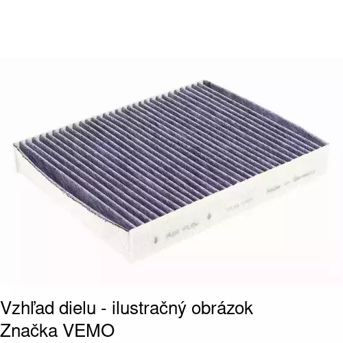 Kabínový filter s uhlíkom POLCAR S11-1071