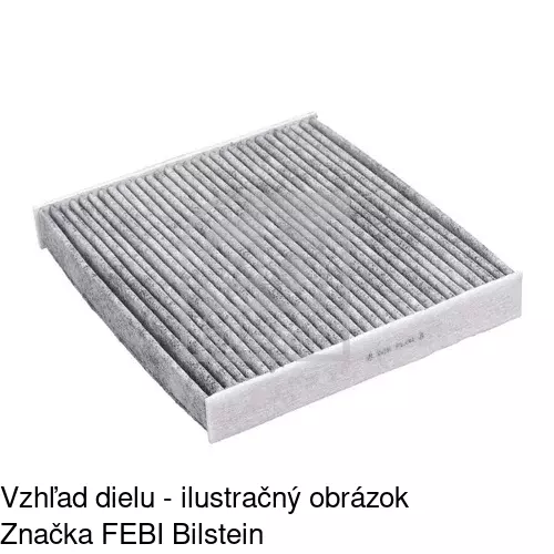 Kabínový filter s uhlíkom POLCAR S11-1084