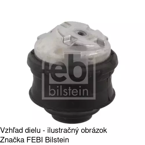 Silentblok motora S2250048 /POLCAR/ - obr. 1
