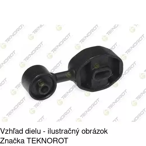 Silentblok motora S2255055 /POLCAR/ - obr. 3