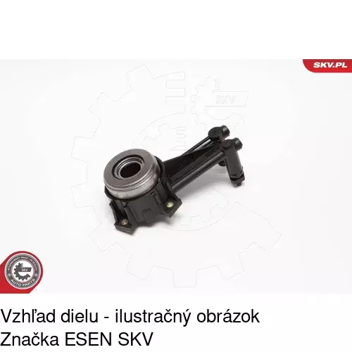 Centrálne ložisko S31-014 /POLCAR/ - obr. 2