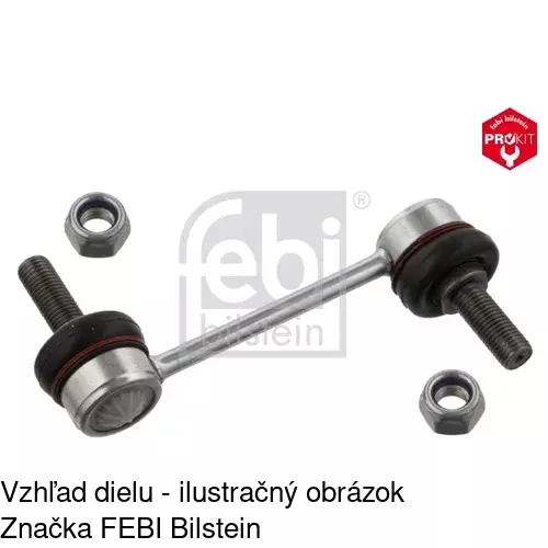Tyčka stabilizátora S6043013 /POLCAR/ - obr. 2