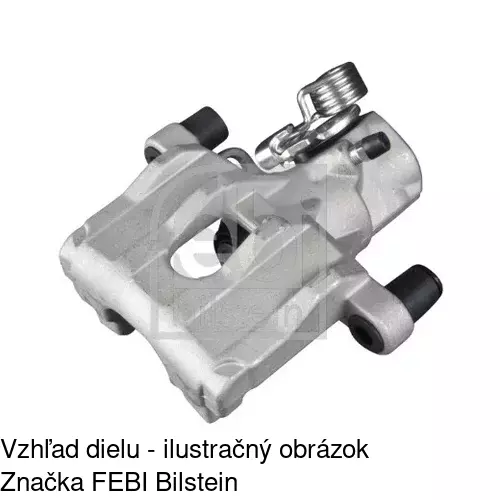 Brzdové dosky S70-2025 /POLCAR/ - obr. 2