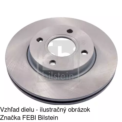Brzdový kotúč S71-0010 /POLCAR/ - obr. 4