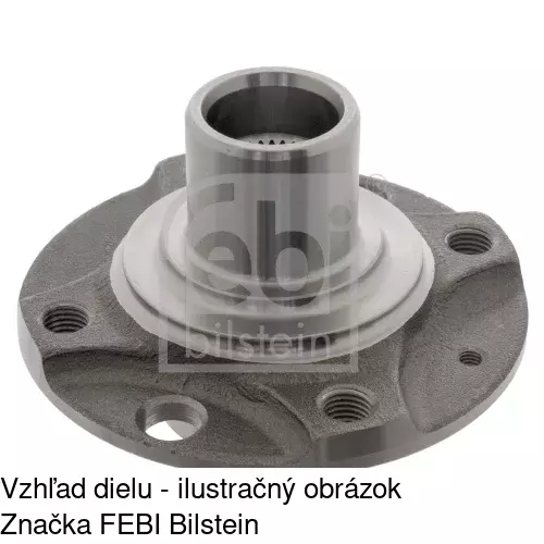 Brzdový kotúč POLCAR S71-0014