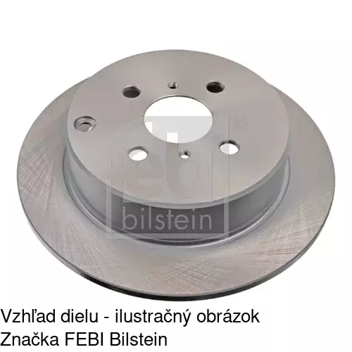 Brzdový kotúč S71-0043 /POLCAR/ - obr. 5