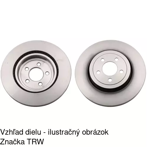 Brzdový kotúč S71-0198 /POLCAR/ - obr. 2
