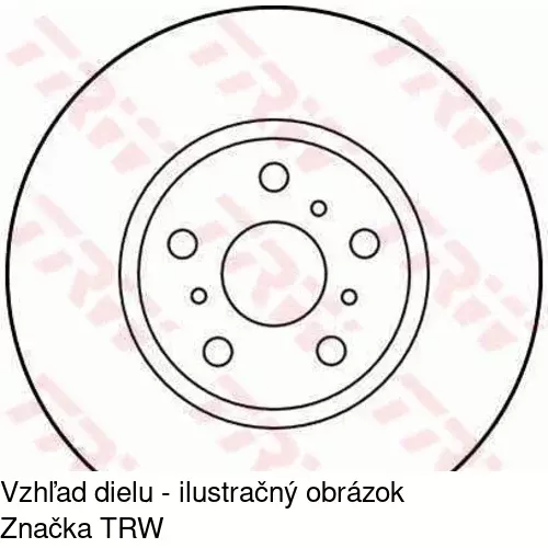 Brzdový kotúč S71-0276 /POLCAR/ - obr. 3