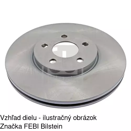 Brzdový kotúč POLCAR S71-0291