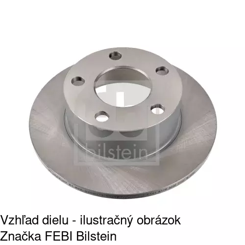 Brzdový kotúč S71-1003 /POLCAR/ - obr. 3
