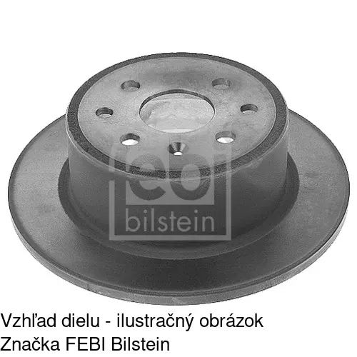 Brzdový kotúč S71-1089 /POLCAR/ - obr. 3