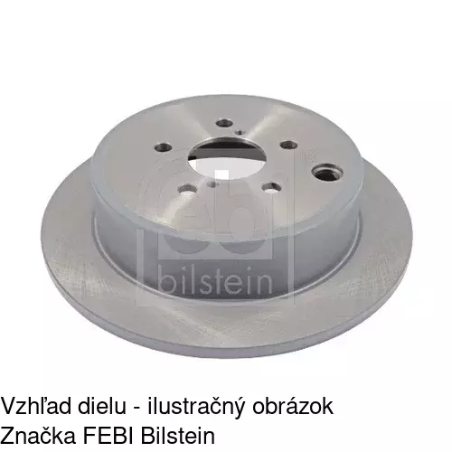 Brzdový kotúč POLCAR S71-1317