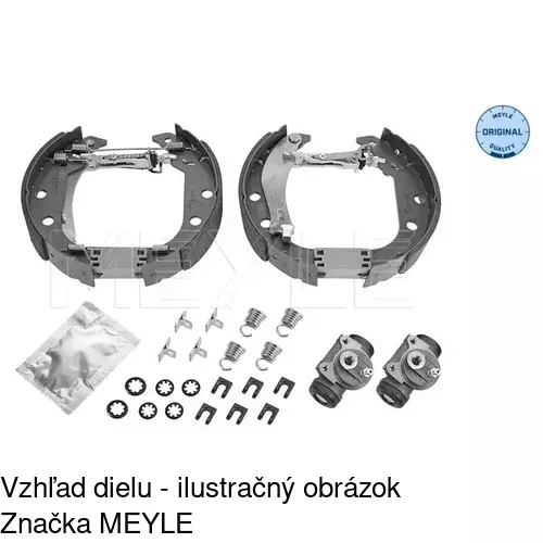 Brzdové čeľuste S72-1058 /POLCAR/ - obr. 4