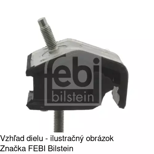 Silentblok motora SC-121 /POLCAR/ - obr. 1