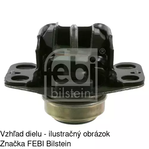 Silentblok motora SC-39 /POLCAR/ - obr. 1