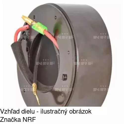Spojka kompresora klimatizácie SKK008 /POLCAR/ - obr. 3
