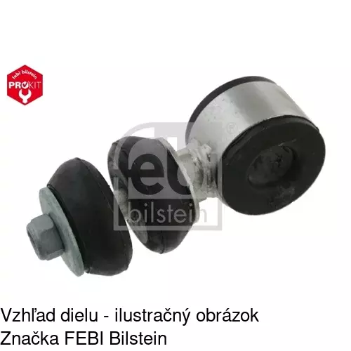 Tyčka stabilizátora V-410 /POLCAR/ - obr. 1
