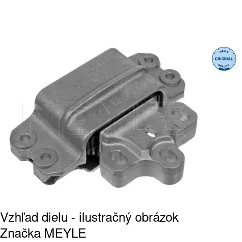 Silentblok motora VW-EM017 /POLCAR/ - obr. 1
