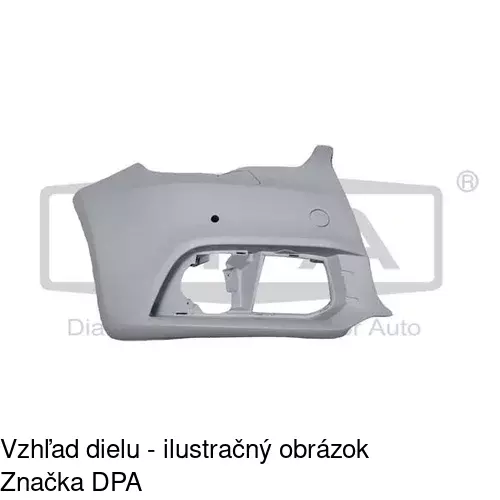 Rámik nárazníka 130018-1 /POLCAR/ - obr. 1