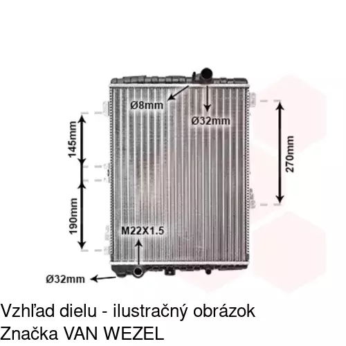 Chladiče vody 1307083X /POLCAR/ - obr. 4
