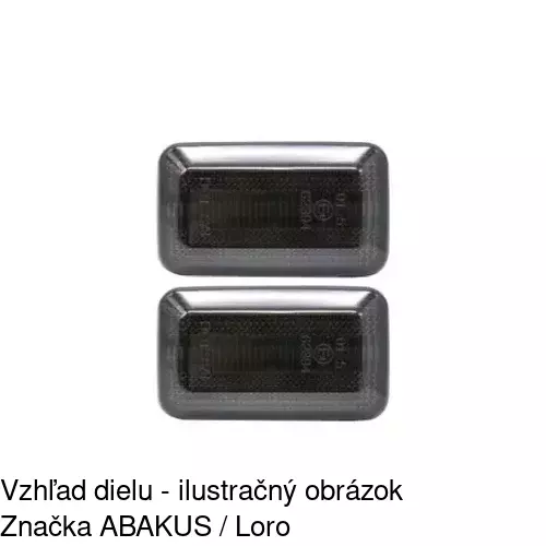 Bočná smerovka 1307195E /POLCAR/ - obr. 3