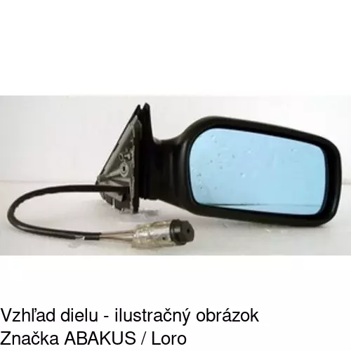Vonkajšie zrkadlo 1316521M /POLCAR/ - obr. 1