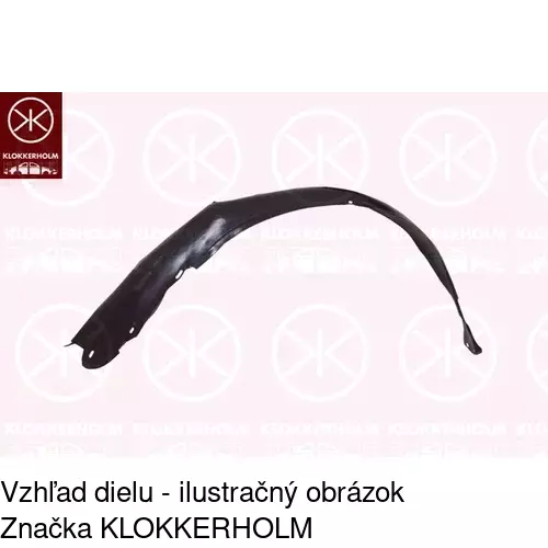 Podblatník (plast) POLCAR 1316FL-1