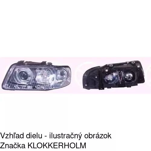 Hlavný reflektor 1323092H /POLCAR/ - obr. 1