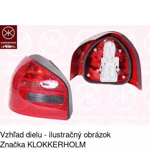 Zadné svetlo 132387-E /POLCAR/ - obr. 1