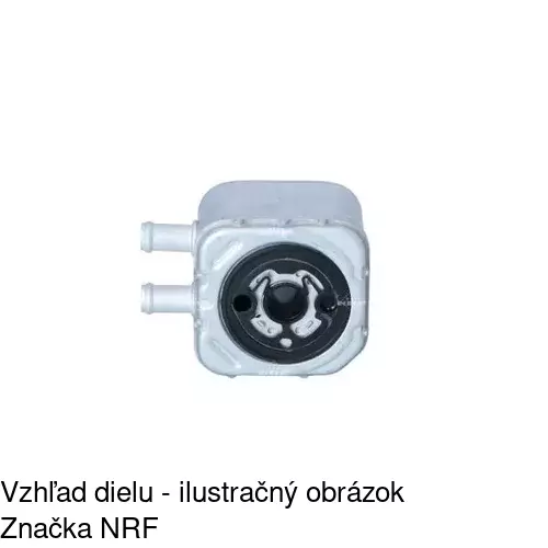 Chladiče oleja 1323L8-2 /POLCAR/ - obr. 3