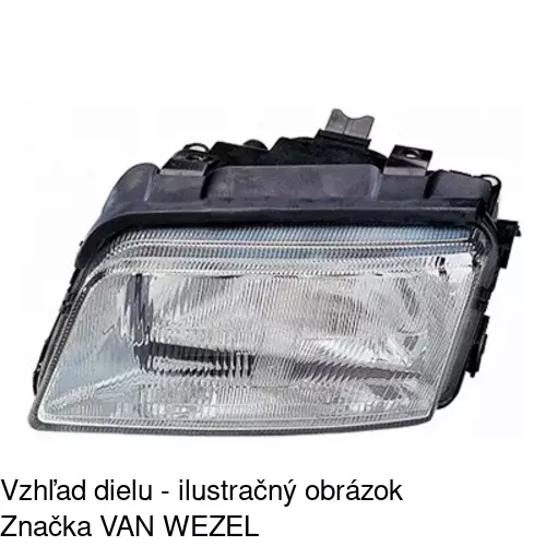 Hlavný reflektor 1324091U /POLCAR/ - obr. 3