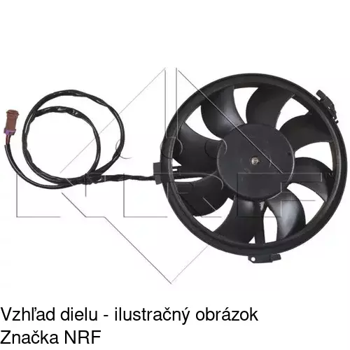 Ventilátory chladičov 132423W2-Q /POLCAR/ - obr. 2