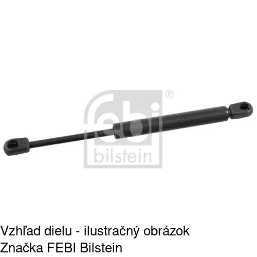 Plynová pružina 1324ABD /POLCAR/ - obr. 1