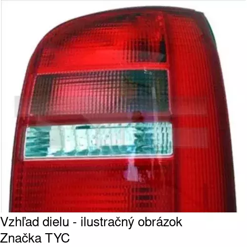 Zadné svetlo 1325883E /POLCAR/ - obr. 1
