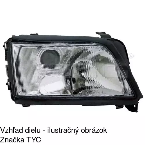 Sklo reflektora POLCAR 132611-E