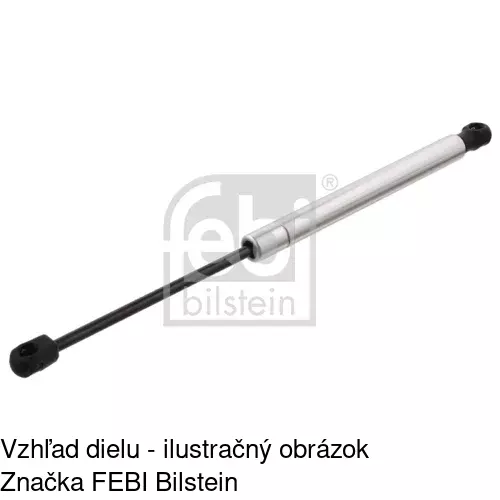 Plynová pružina 1329ABP /POLCAR/ - obr. 1