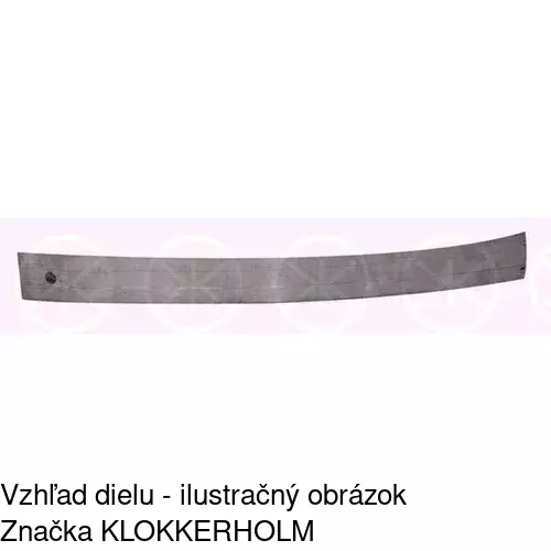 Výstuha nárazníka 133107-3 /POLCAR/