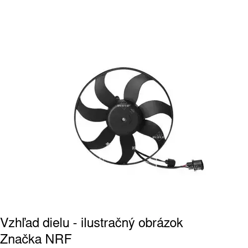 Ventilátor bez krytu / podpery 133123U4 /POLCAR/ - obr. 4