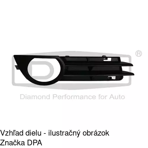 Kryt v nárazníku 133127-4 /POLCAR/ - obr. 1