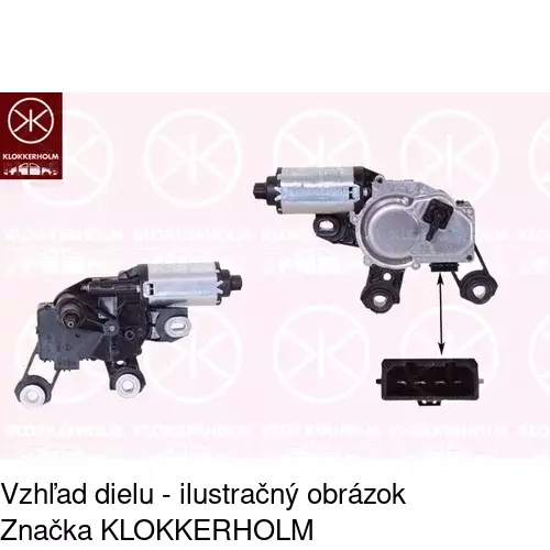 Motorček stieračov POLCAR 1332SWT1