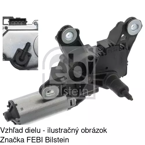 Motorček stieračov 1332SWT2 /POLCAR/ - obr. 4