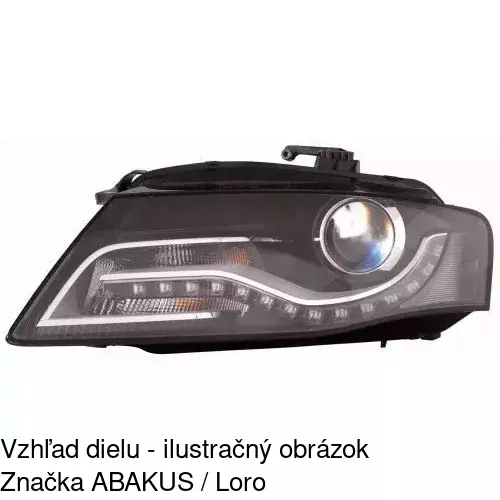 Hlavný reflektor 1337092E /POLCAR/ - obr. 3