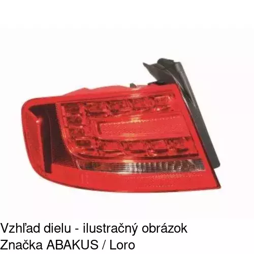 Zadné svetlo 1337877E /POLCAR/ - obr. 2